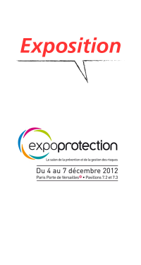 Salon EXPOPROTECTION du 4 au 7 décembre 2012