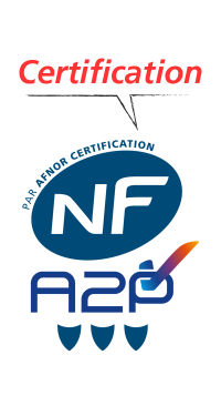 Certificat NF&A2P 3 boucliers